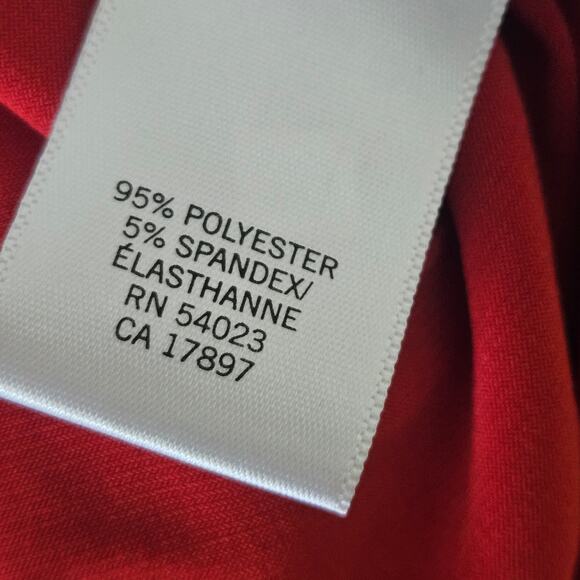 Banana Republic Orange Sleeveless Blouse Size XL - Picture 4 of 5